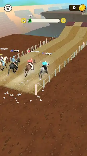 Play Horse Race 3D  and enjoy Horse Race 3D with UptoPlay