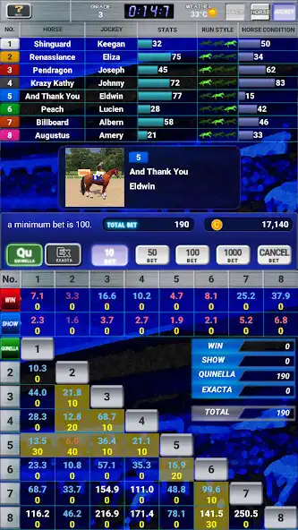 Play Horse Racing Bet  and enjoy Horse Racing Bet with UptoPlay