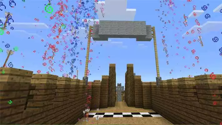 Play Horse Racing map for MCPE