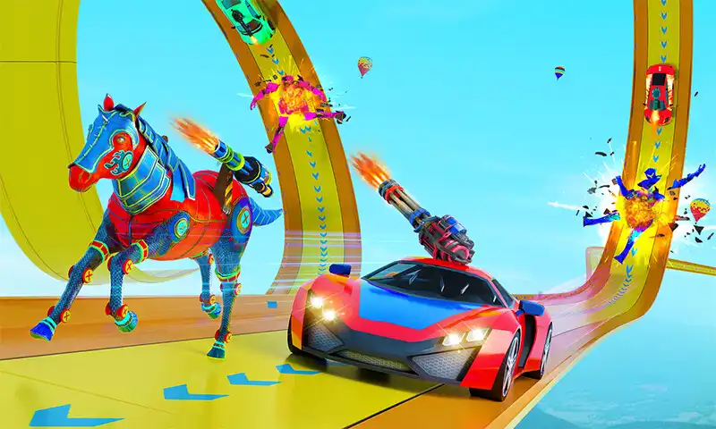 Play Horse Robot Transform Car Game as an online game Horse Robot Transform Car Game with UptoPlay