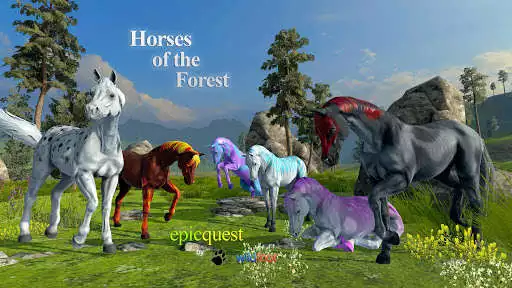 Play Horses of the Forest as an online game Horses of the Forest with UptoPlay