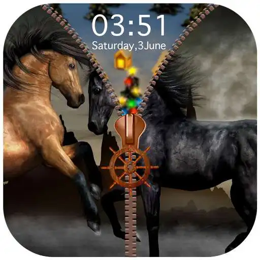 Play Horse Zipper Lock Screen APK Play Horse Zipper Lock Screen APK
