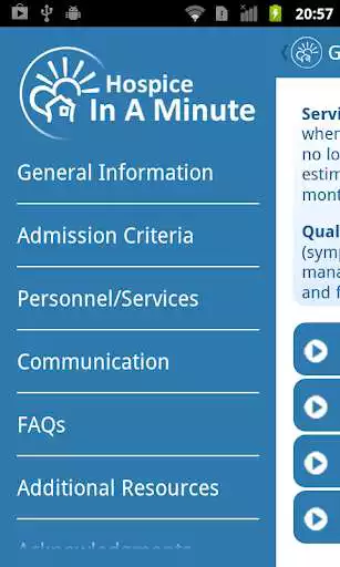 Play APK Hospice in a Minute  and enjoy Hospice in a Minute with UptoPlay edu.mcg.hospiceinaminute