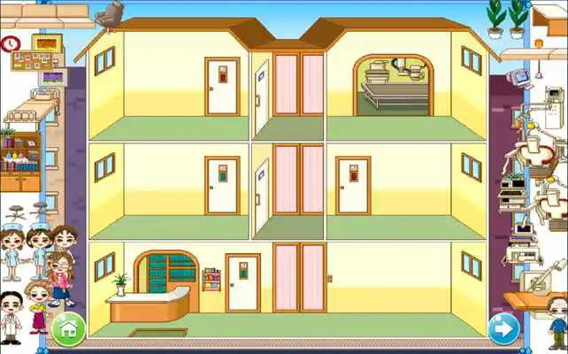 Play Hospital Makeover Game