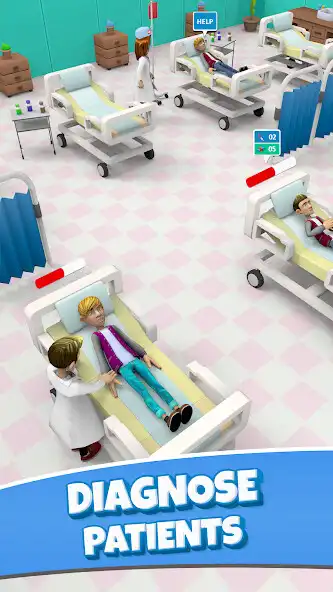Play Hospital Tycoon-Care Simulator  and enjoy Hospital Tycoon-Care Simulator with UptoPlay