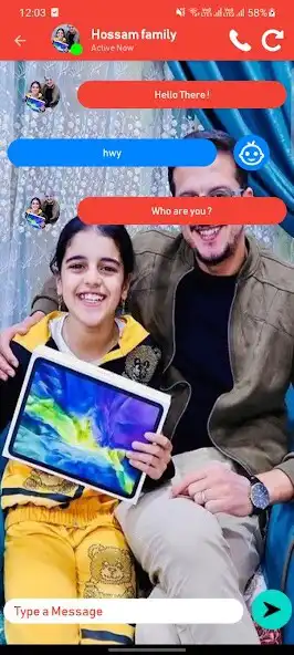 Play Hossam family Video Call Prank as an online game Hossam family Video Call Prank with UptoPlay