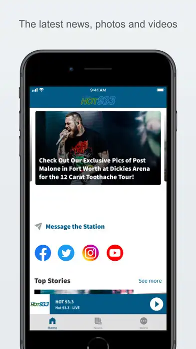 Play Hot 93.3 Hits  and enjoy Hot 93.3 Hits with UptoPlay
