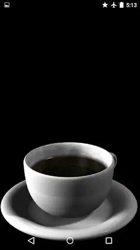 Play hot coffee live wallpaper