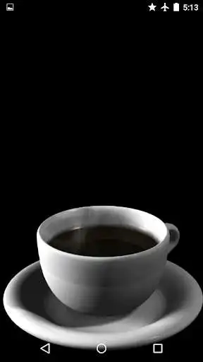 Play hot coffee live wallpaper
