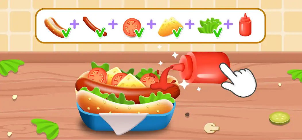 Play Hot Dog - Baby Cooking Games  and enjoy Hot Dog - Baby Cooking Games with UptoPlay
