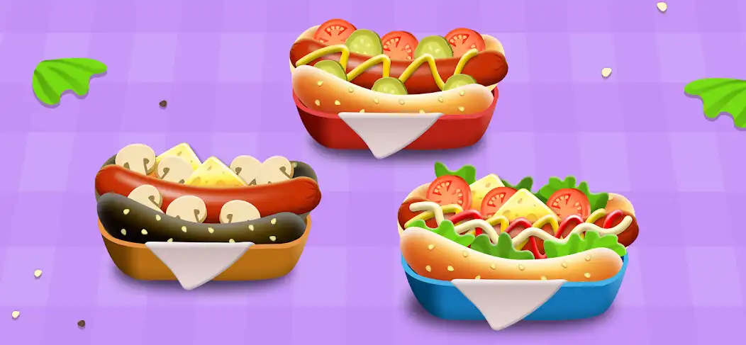 Play Hot Dog - Baby Cooking Games as an online game Hot Dog - Baby Cooking Games with UptoPlay