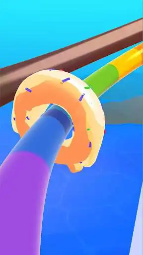 Play Hot Donut 3D as an online game Hot Donut 3D with UptoPlay