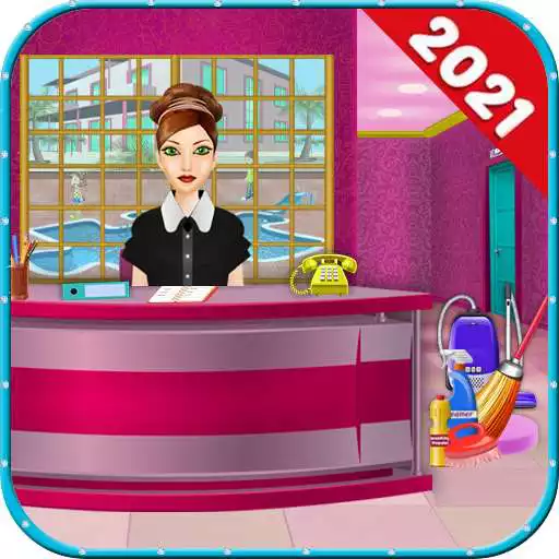Free play online Hotel room cleaning games  APK