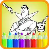 Free play online Hotel Transylvania 3 coloring page APK