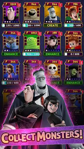 Play Hotel Transylvania: Monsters! Puzzle Action Game as an online game Hotel Transylvania: Monsters! Puzzle Action Game with UptoPlay