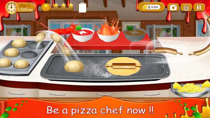 Play Hot Pizza Shop Cooking Game