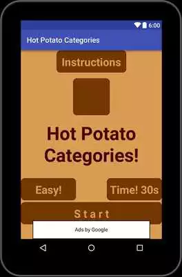 Play Hot Potato Categories!