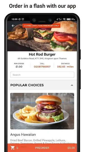 Play Hot Rod Burger as an online game Hot Rod Burger with UptoPlay