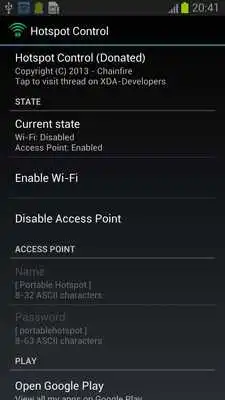 Play Hotspot Control