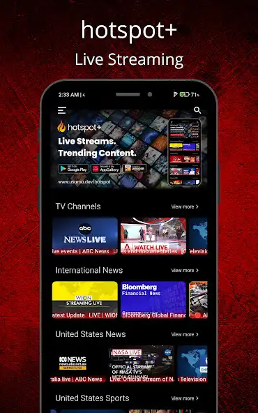Play Hotspot+  »  Entertainment App  and enjoy Hotspot+  »  Entertainment App with UptoPlay