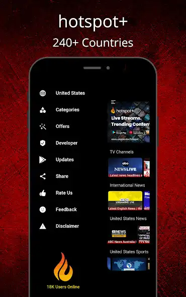 Play Hotspot+  »  Entertainment App as an online game Hotspot+  »  Entertainment App with UptoPlay