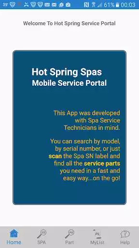 Play Hot Spring Service Portal
