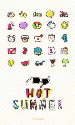 Play Hot Summer icon theme