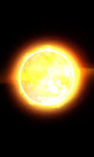 Play Hot Sun 3D Live Wallpaper Free