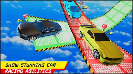 Play Hot wheels Stunt cars simulator: Racing car games  and enjoy Hot wheels Stunt cars simulator: Racing car games with UptoPlay
