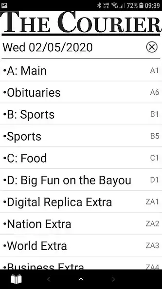 Play Houma Courier eEdition as an online game Houma Courier eEdition with UptoPlay
