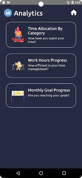 Play HourGlass - Time Tracker as an online game HourGlass - Time Tracker with UptoPlay