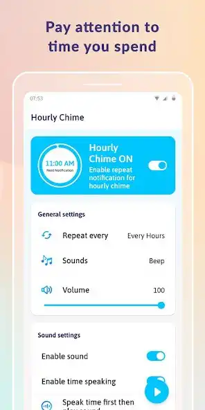 Play Hourly Chime: Time Manager as an online game Hourly Chime: Time Manager with UptoPlay