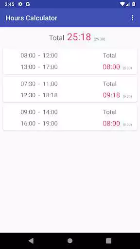 Play Hours Calculator