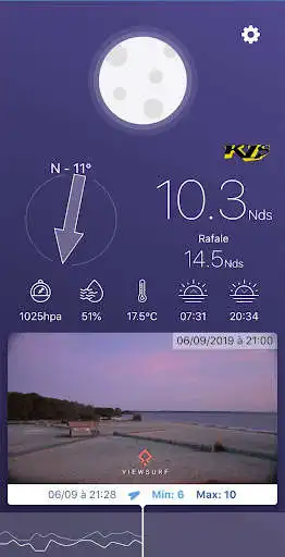 Play Hourtin weather as an online game Hourtin weather with UptoPlay