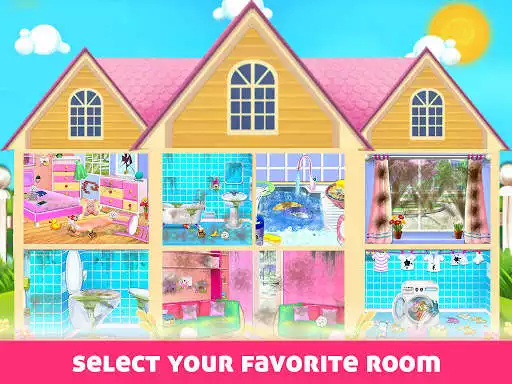 Play House Cleaning - Home Clean  and enjoy House Cleaning - Home Clean with UptoPlay