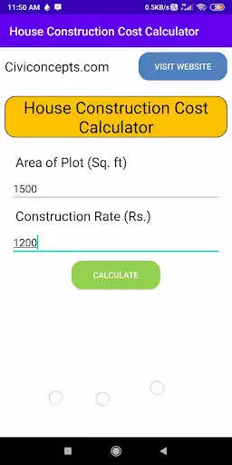 Play House Construction Cost Calculator as an online game House Construction Cost Calculator with UptoPlay