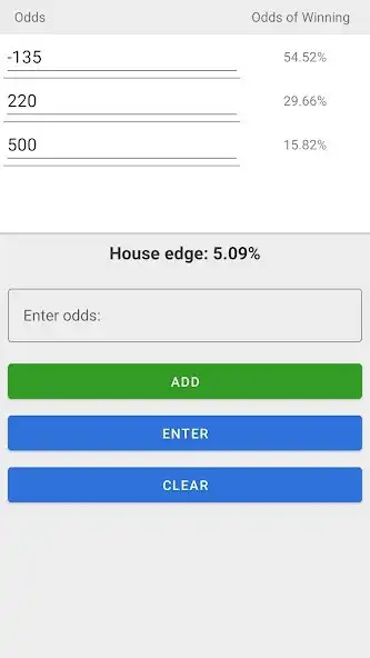 Play House Edge Calculator - Sports as an online game House Edge Calculator - Sports with UptoPlay