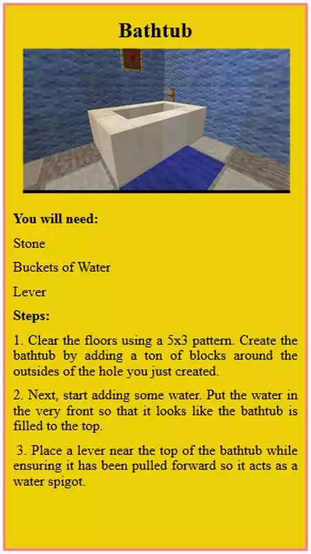 Play House Guide For MC