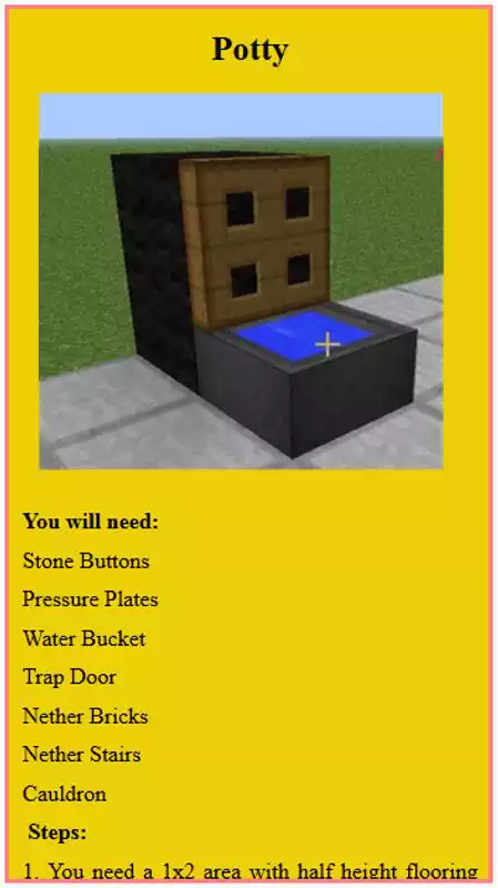 Play House Guide For MC