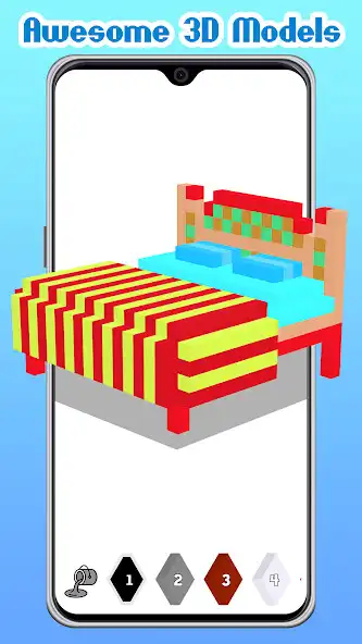 Play House Interior 3D Coloring Art  and enjoy House Interior 3D Coloring Art with UptoPlay