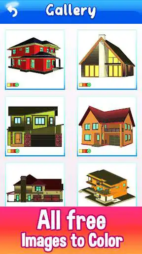 Play House Paint By Number Art Book  and enjoy House Paint By Number Art Book with UptoPlay