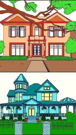Play House Paint By Number Art Book as an online game House Paint By Number Art Book with UptoPlay