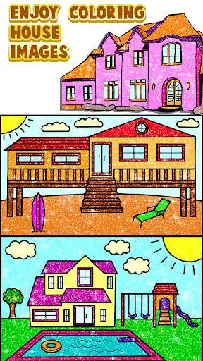 Play House Paint by Number House Coloring Book as an online game House Paint by Number House Coloring Book with UptoPlay