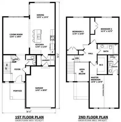 Play House Plan 2 Floor