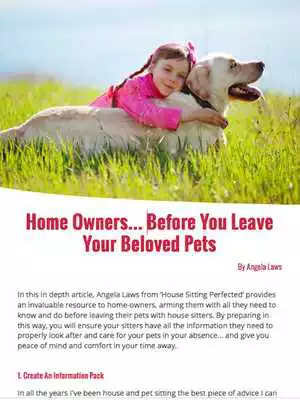 Play House Sitting World Magazine