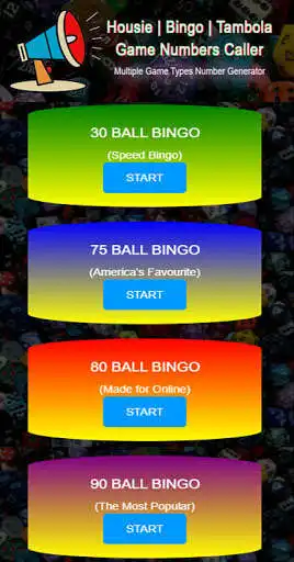 Play Housie Random Numbers Generator for Bingo Tambola as an online game Housie Random Numbers Generator for Bingo Tambola with UptoPlay