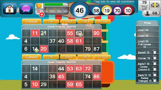 Play Housie Super: 90 Ball Bingo  and enjoy Housie Super: 90 Ball Bingo with UptoPlay