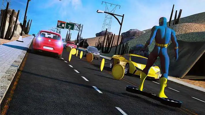 Play Hover board extreme racing: Endless Racing game