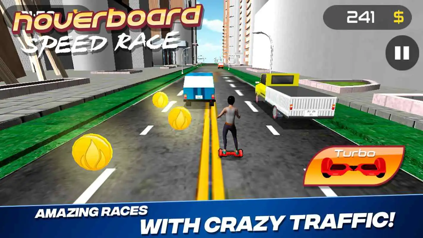 Play Hoverboard Speed Race