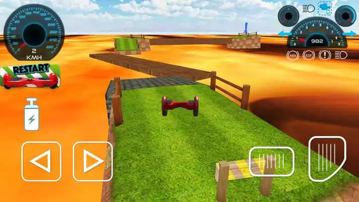 Play Hoverboard Stunts : Race Scooter Game